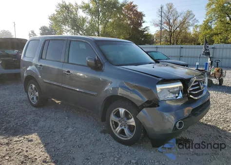 2012 Honda Pilot Exl z USA, uszkodzony, nr VIN 5FNYF4H55CB076800